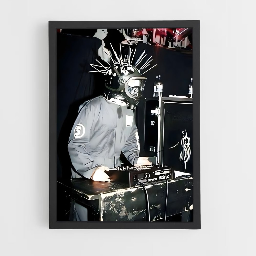 Poster DJ Félin – affiche Jiu-jitsu brésilien (vue 2)